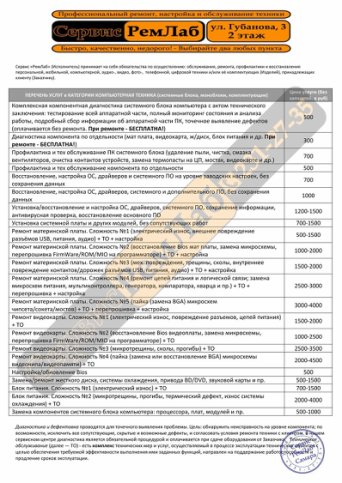 Ремонт компьютера Самара - Сервис-центр отремонтировать компьютер самара